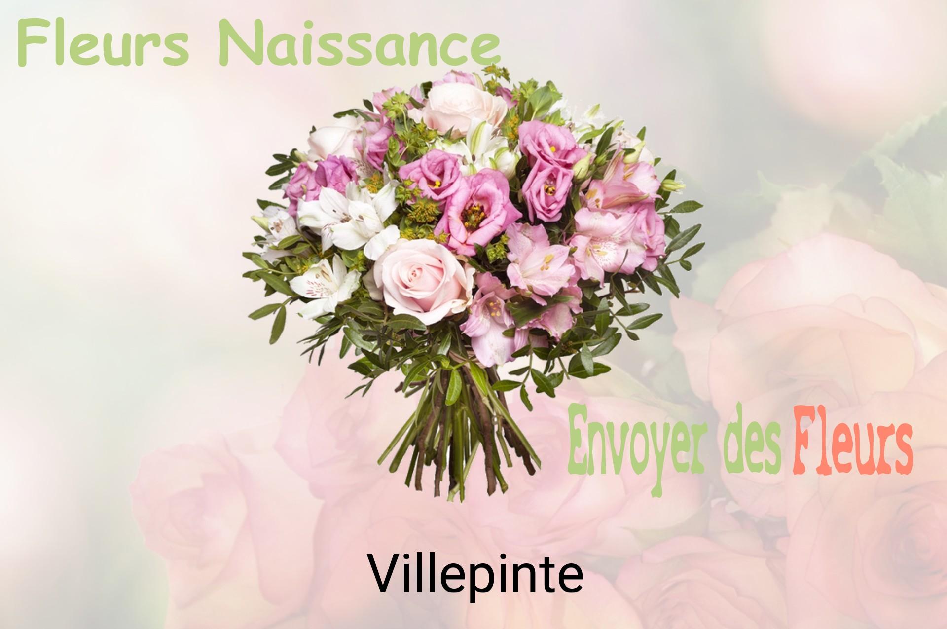 Bouquet de fleurs de naissance livré à Villepinte